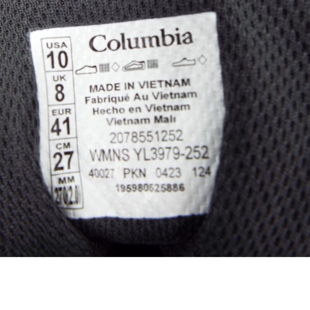 Columbia Women's Strata Trail Low Waterproof Hiking Shoes Size 10 NWOT - Picture 11 of 11